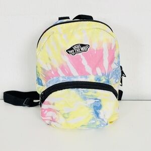 Vans Got This Tie Dye Mini Backpack Pastel Rainbow Festival Bag Off the Wall